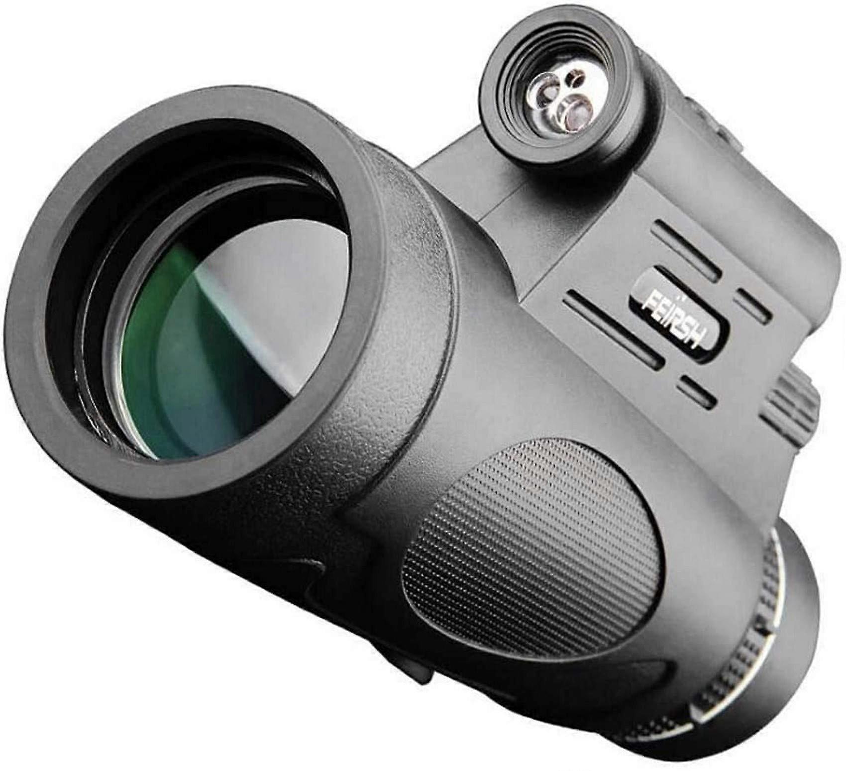 12x50 Monocular LED WideAngle Eyepiece Telescope for Bird Watching, Hunting