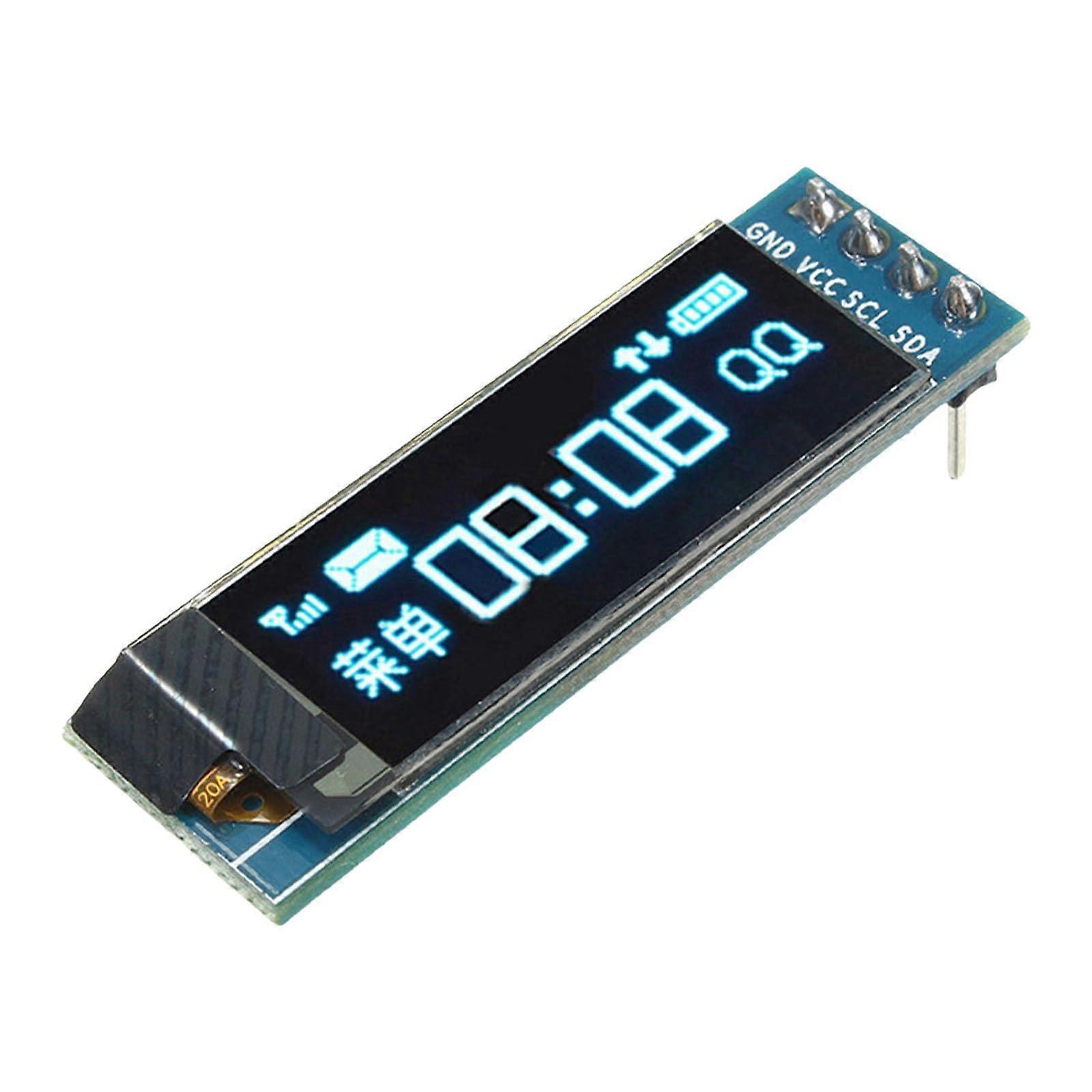 Precise 2.3 cm Display Module I2C Communication Smart Home Portable Devices Blue