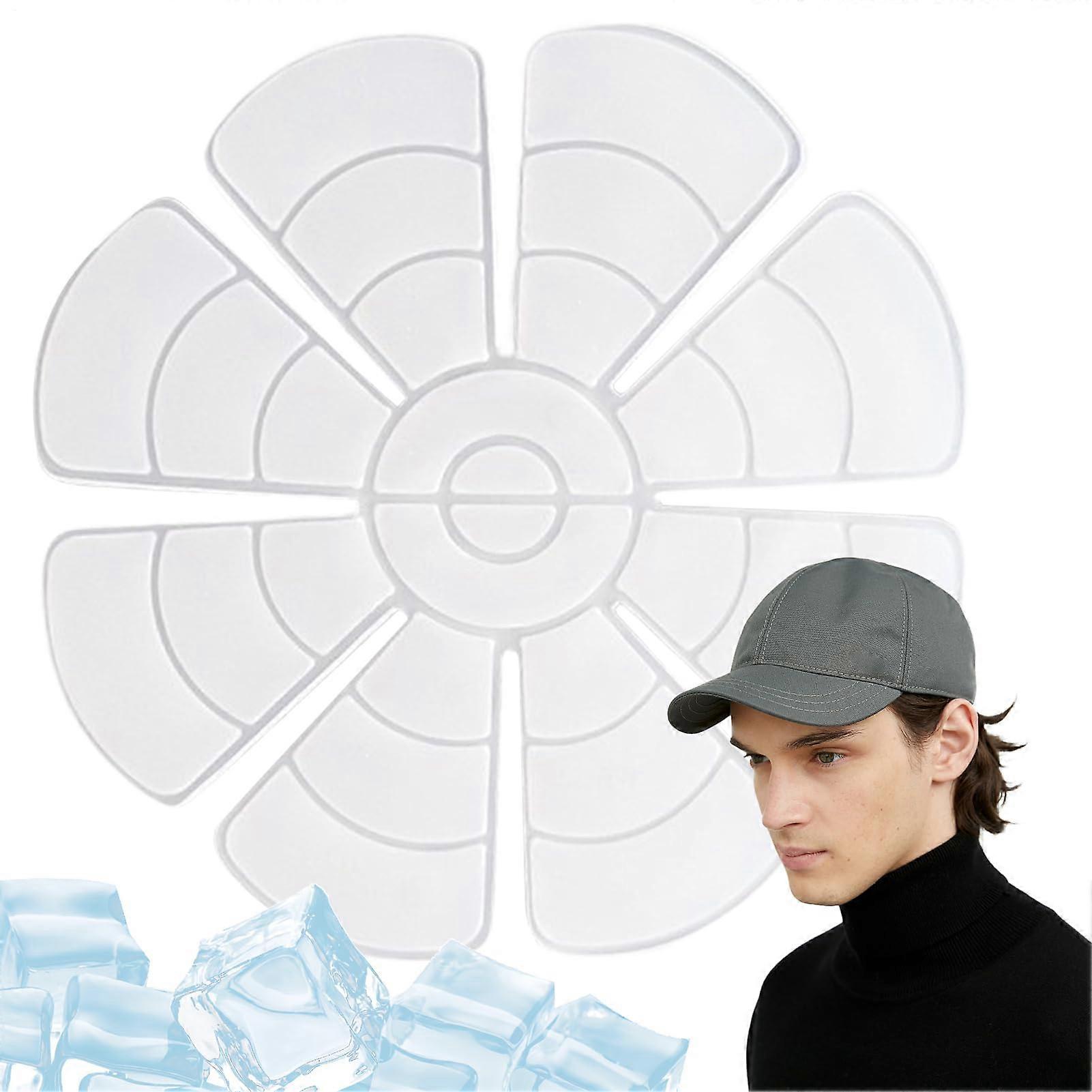 Safety Helmet Replacement Cooling Pads Soothing Cold Packs for Outdoor Activities, Equestrian Sports, Health Care, and Use to Cool the Head