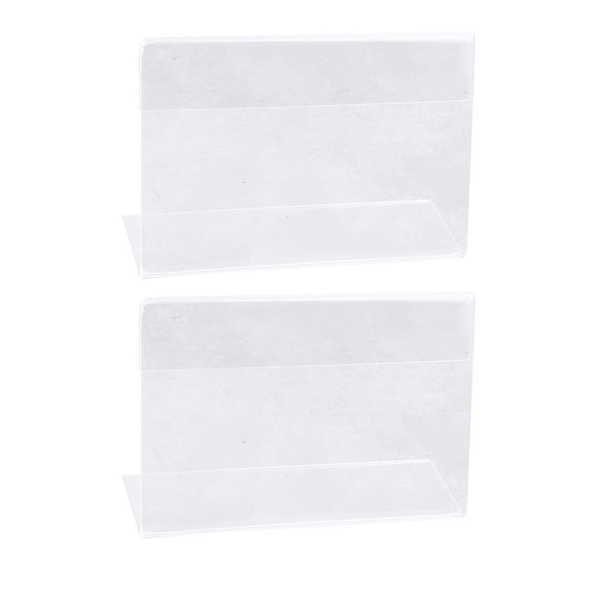 Display Stand Desktop Retail Display Stand Transparent 10Pcs