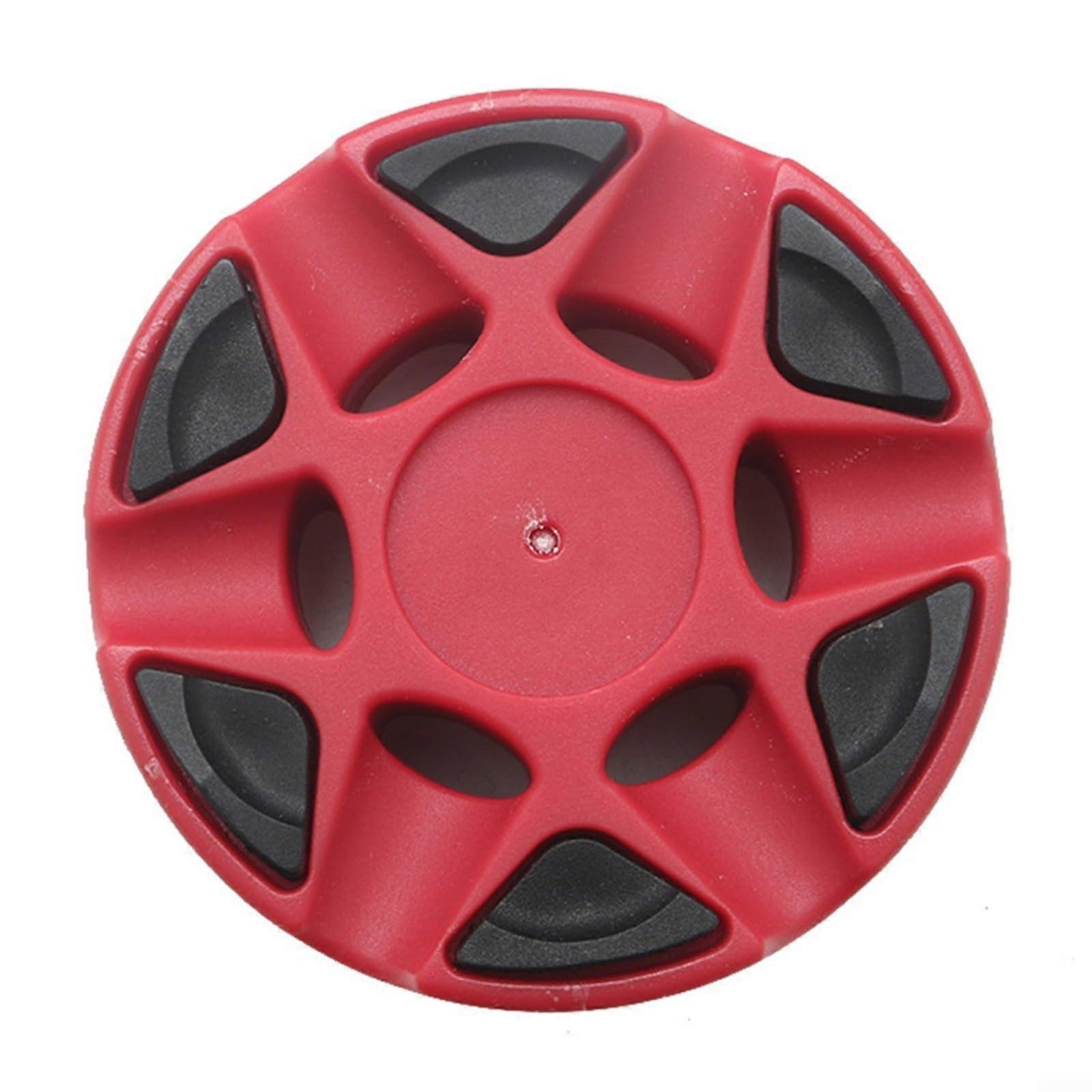 Jääkiekkopallot sisä- ja ulkopeleihin, punaiset ja mustat lattiarullakiekon harjoituspallot jääkiekkoon ja katupeleihin