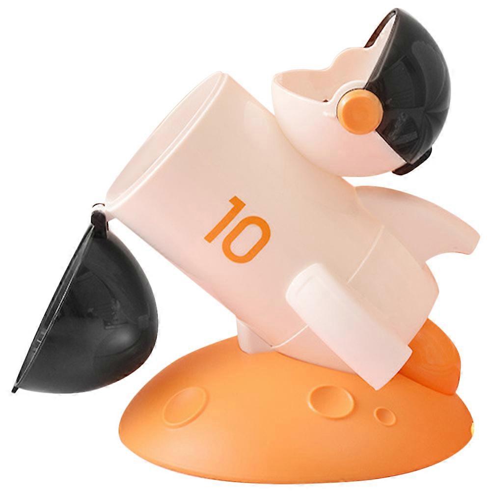 Cute Plastic Pen Holder Stand Multifunctional Office Decoration Dorm Use 1Set