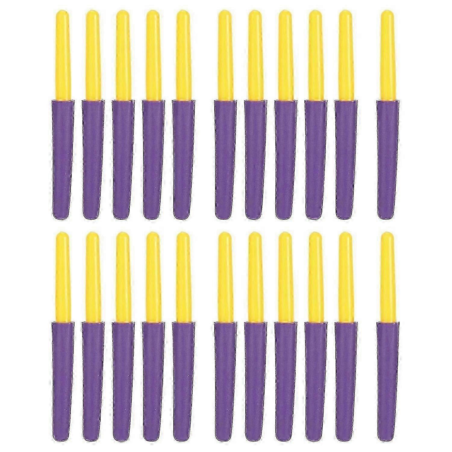 22pcs Latch Hook Crochet Needle Nonslip Handle Latch Hook Tool Hair Hook Needle Knitting Tool for Mi YVL