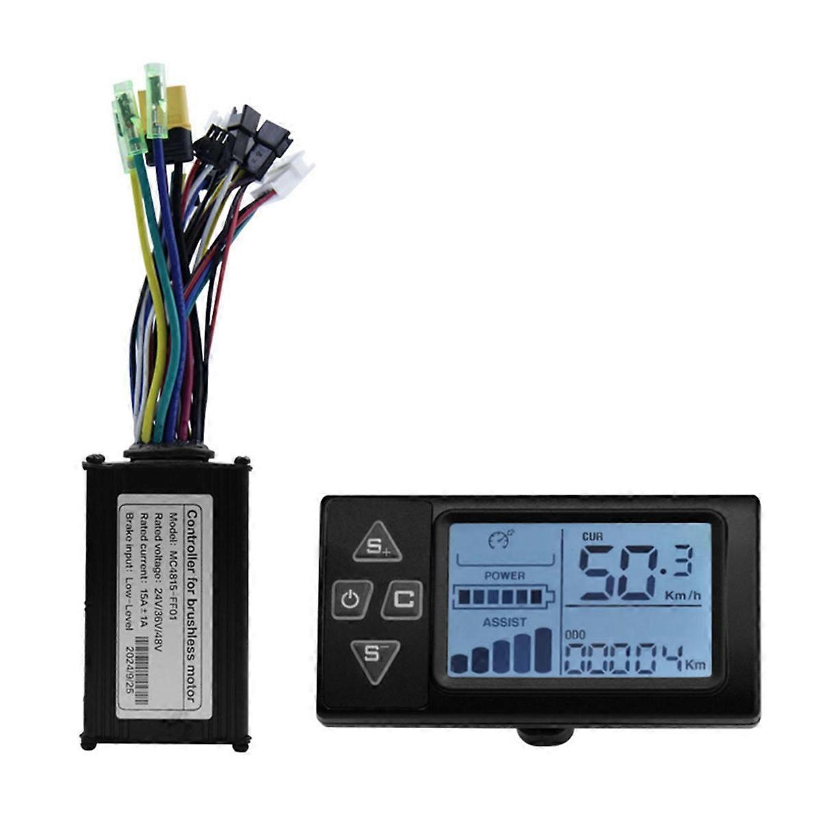 24V 36V 48V 15A 250W 350W Brushless Motor Drive Controller S861 Color LCD Kit for Electric Mountain