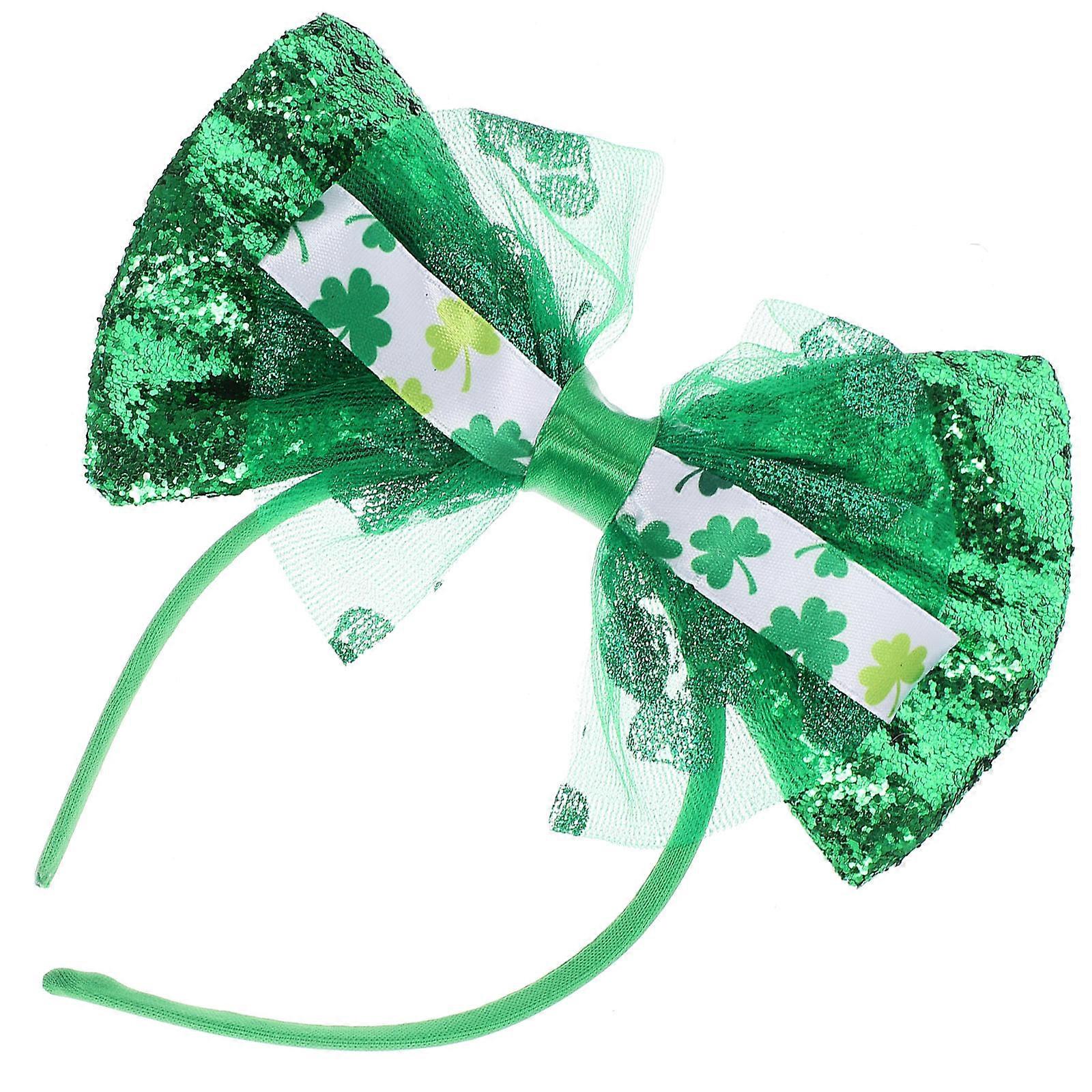 Irish Head Band St Pattys Headband Party Headband Prop Reusable Headband .50X20.00X3.00cm Captivating Appearance 1Pack