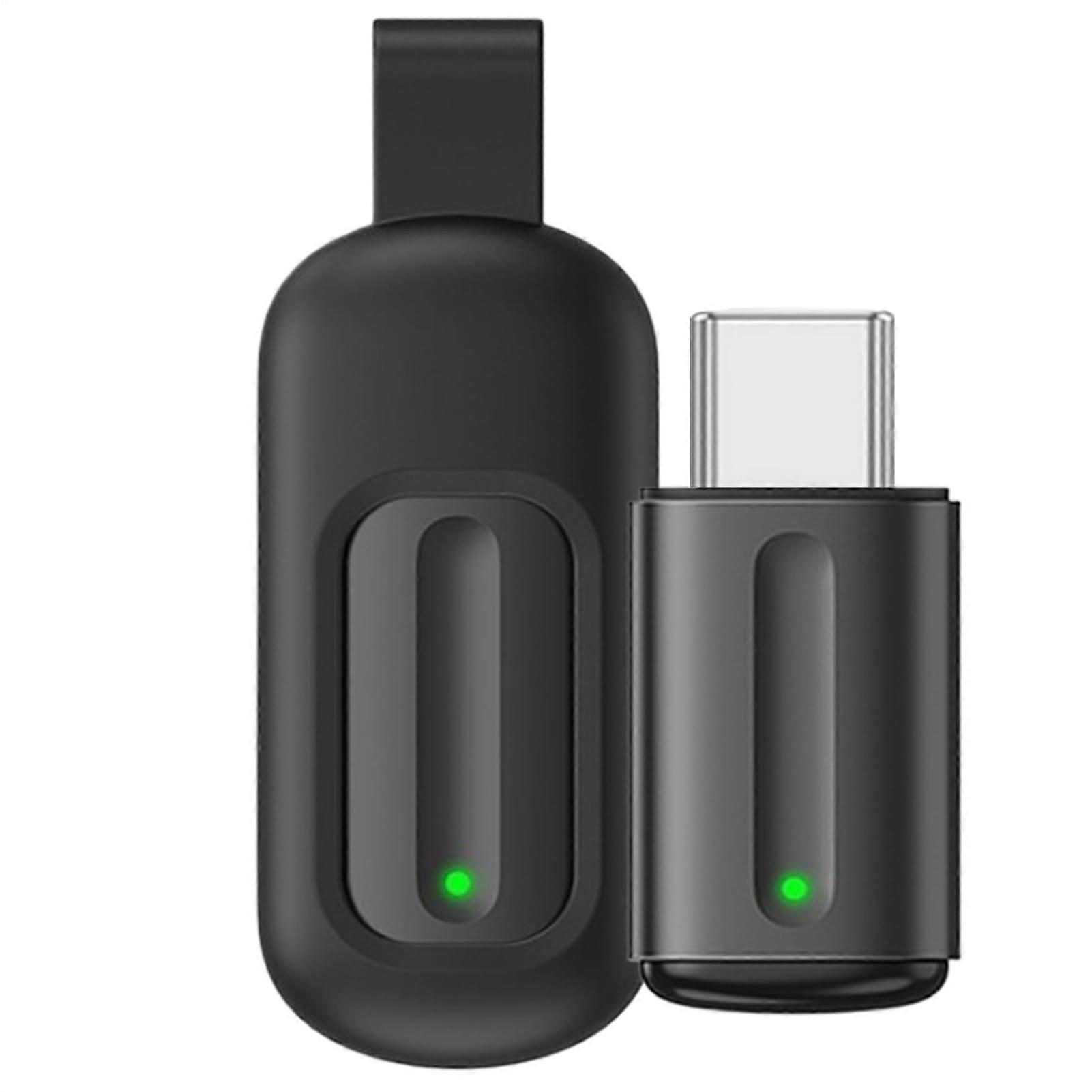 IR Remote Control Adapter for Smartphone, TV & Projector - Plug and Play Compatibility, Black Electronic Accessory