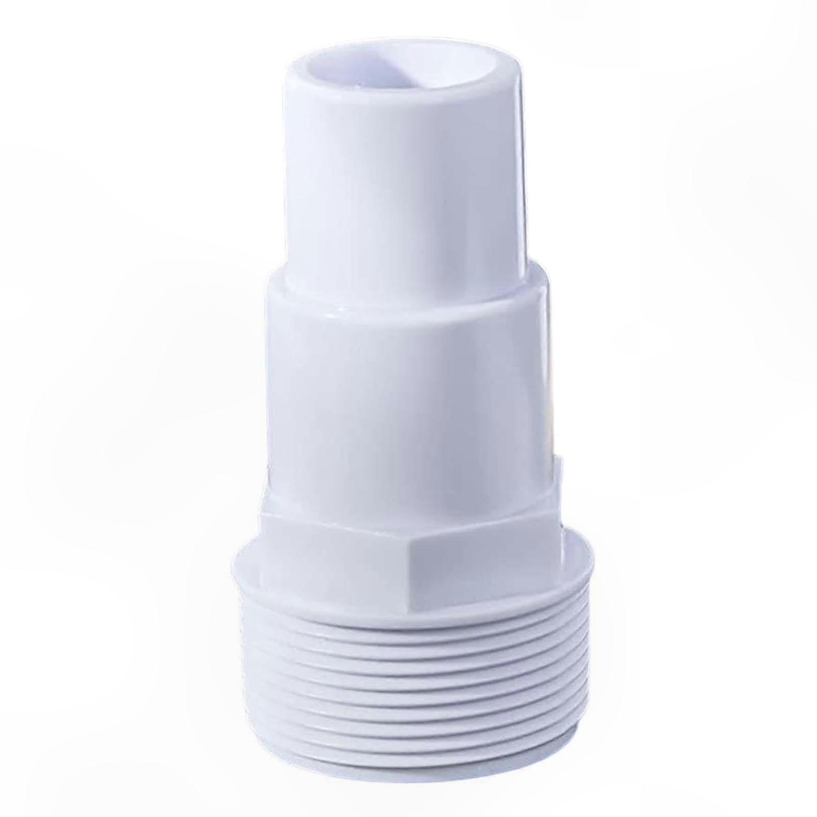 Universal Pool Filter Pump Hose Adapter - Reusable Threaded Connector for Swimming Pool Pumps Replacement Parts Accessory