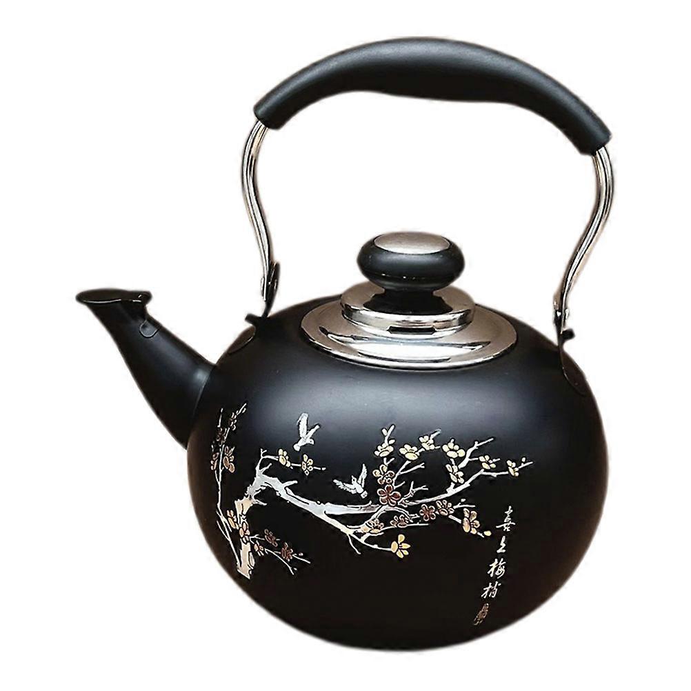 Stainless Steel Tea Pot with Built in Filter and Removable Infuser for Loose Leaf and Blooming Tea – Stovetop Kettle for Home, Kitchen, and Office Use