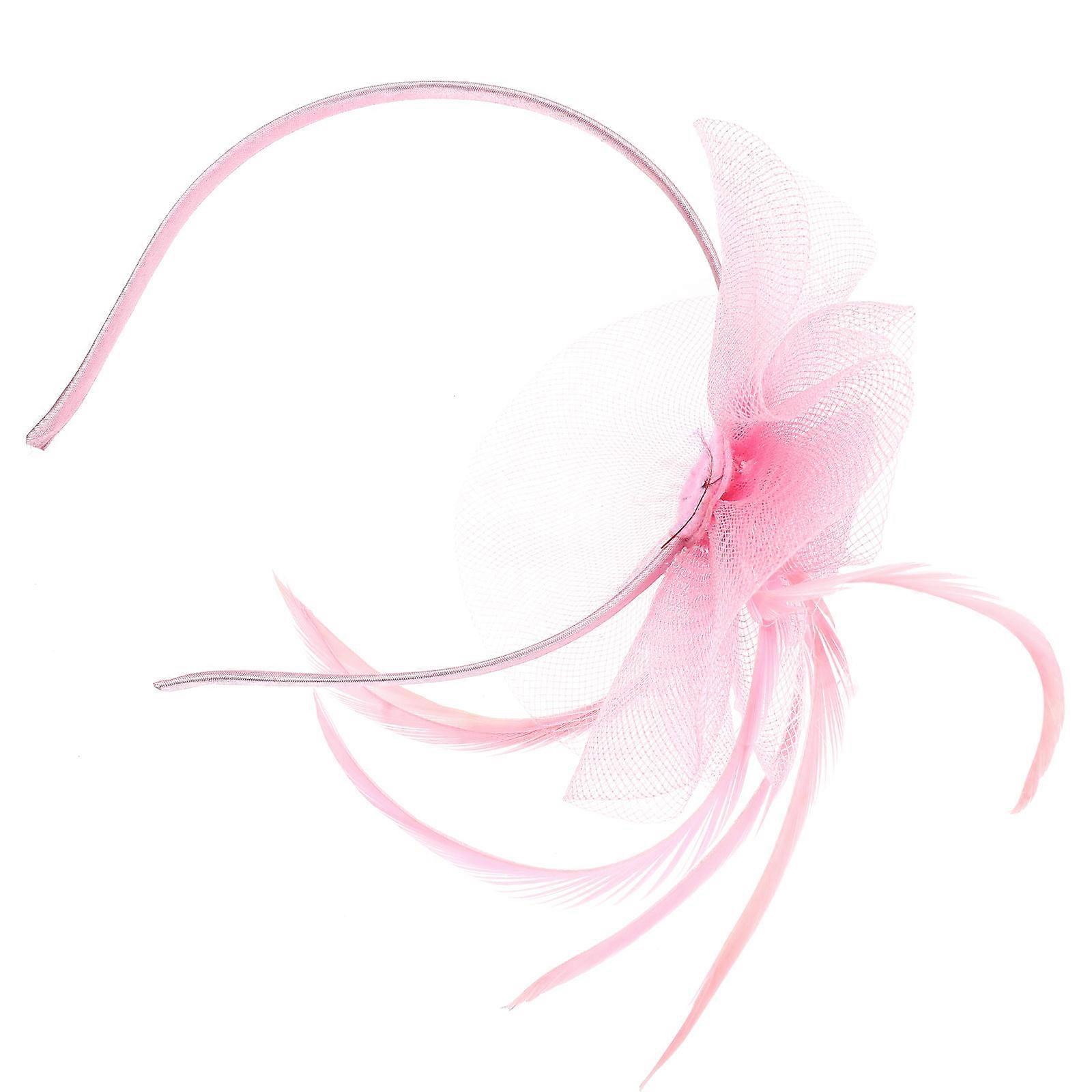 Here's a refined and engaging product description based on your input:
**1pc Mesh Gauze Headband – Elegant Bridal Hair Accessory for Weddings,