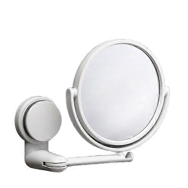 Foldable Makeup Mirror Wall Mounted Makeup Mirror Without Drilling