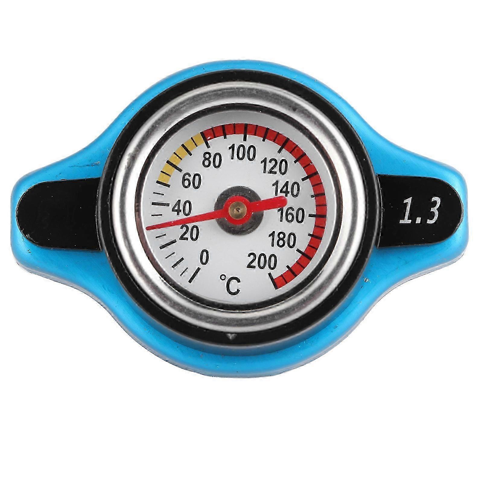 Thermostatic Radiator Cap for Water Tank with Temperature Gauge Leakproof Small Head 1.3bar