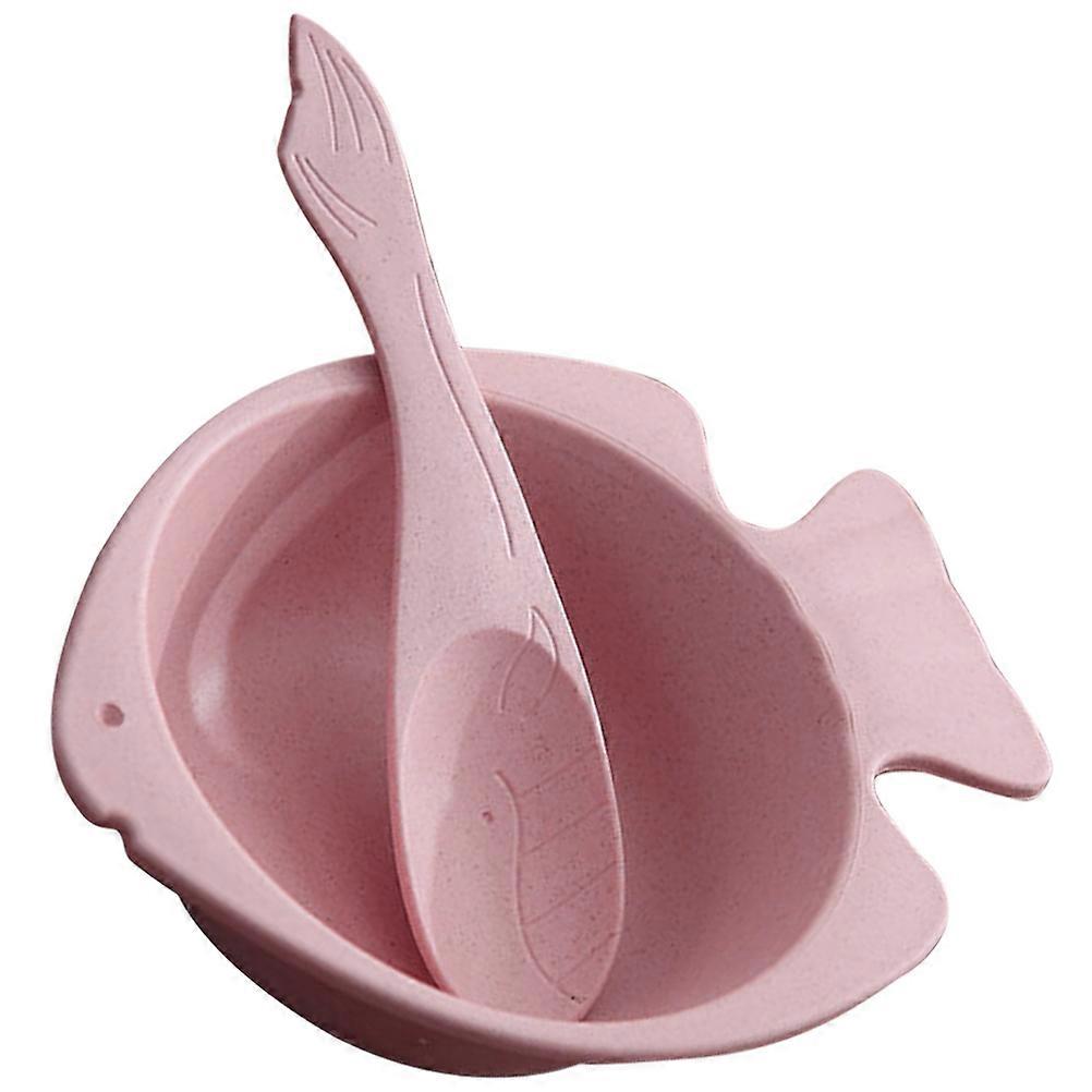 Pink Unbreakable Bowl for Home Use Lightweight and Stackable Synthetic Material Bowls 7.8 Inches