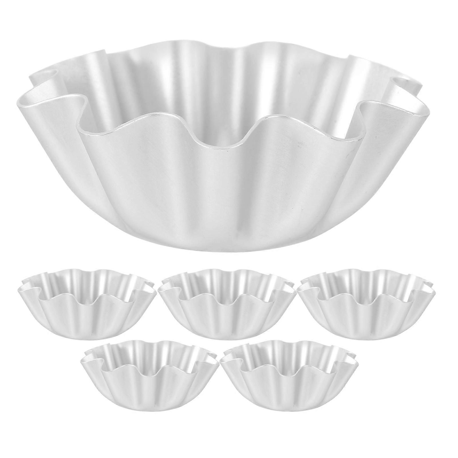 Here's a polished and engaging product description for your **6pcs Non Stick Tart Molds / High Temperature Baking Trays**:
### π§ 6pcs Non Stick