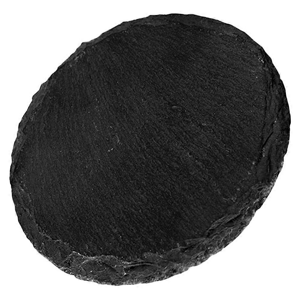 Round Serving Tray Plate For Home 25x25cm Storage Holder 1Set