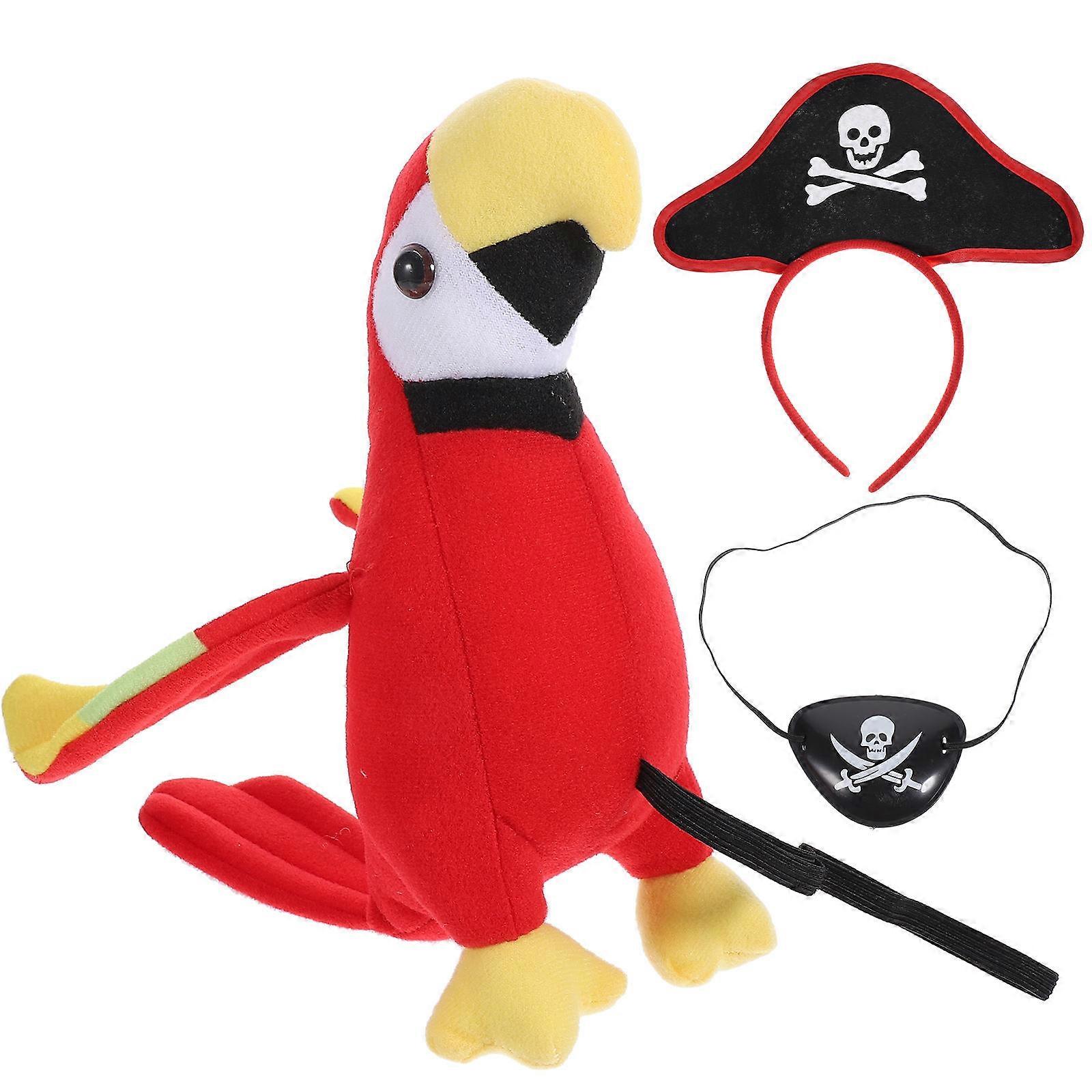 Funny Pirate Decoration Prop Includes Headband Eye Patch For Masquerade Themed Parties Assorted Color 1 Set