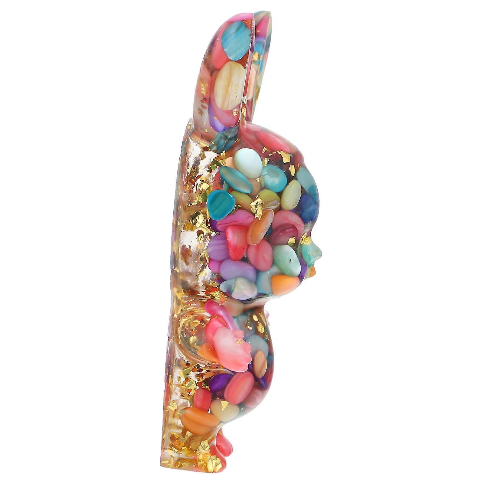Lovely Rabbit Decoration For Kids And Families Multi Color 1Set