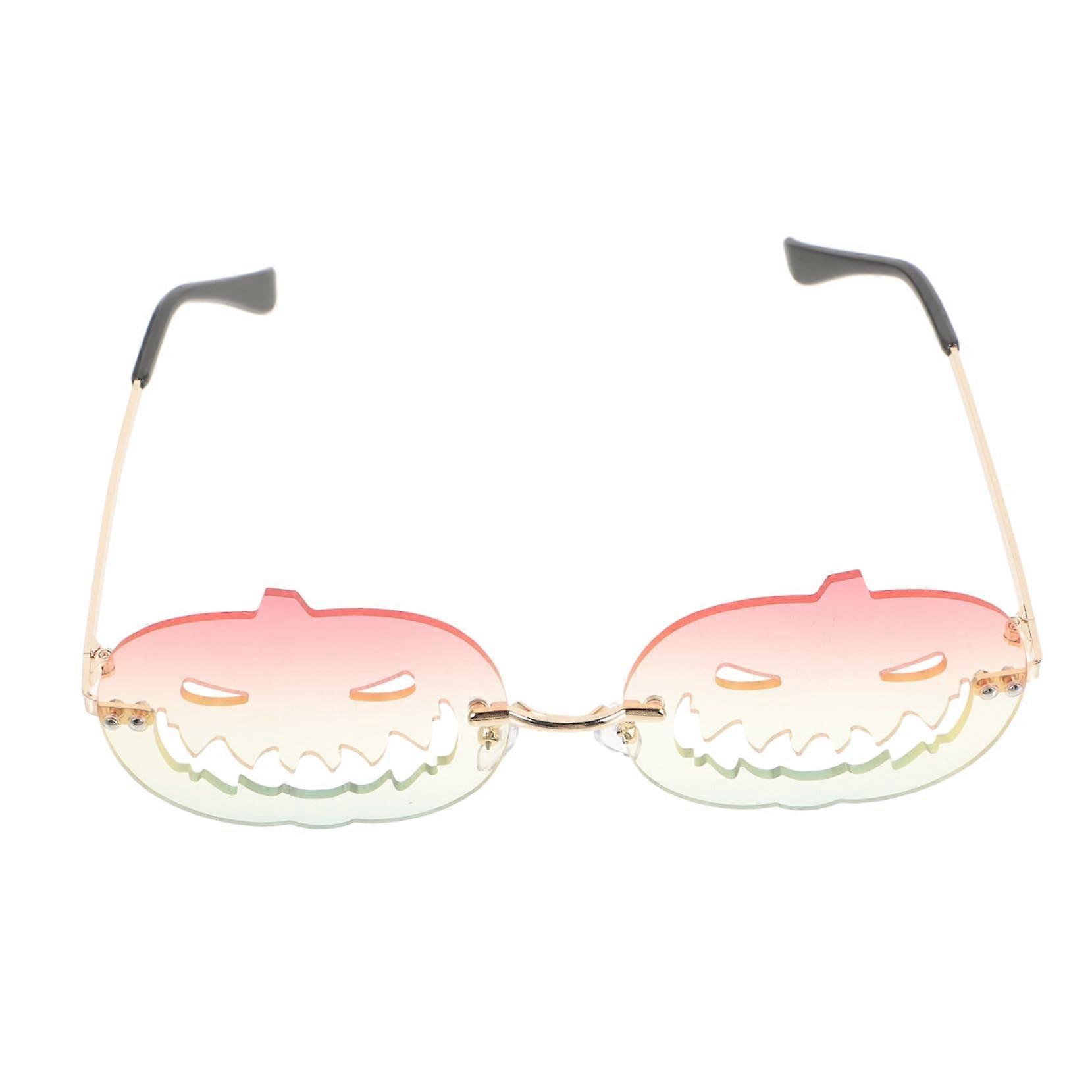 1 Pair Cool Blue Light Blocking Glasses Women Clips Lightproof Gothic Trendy