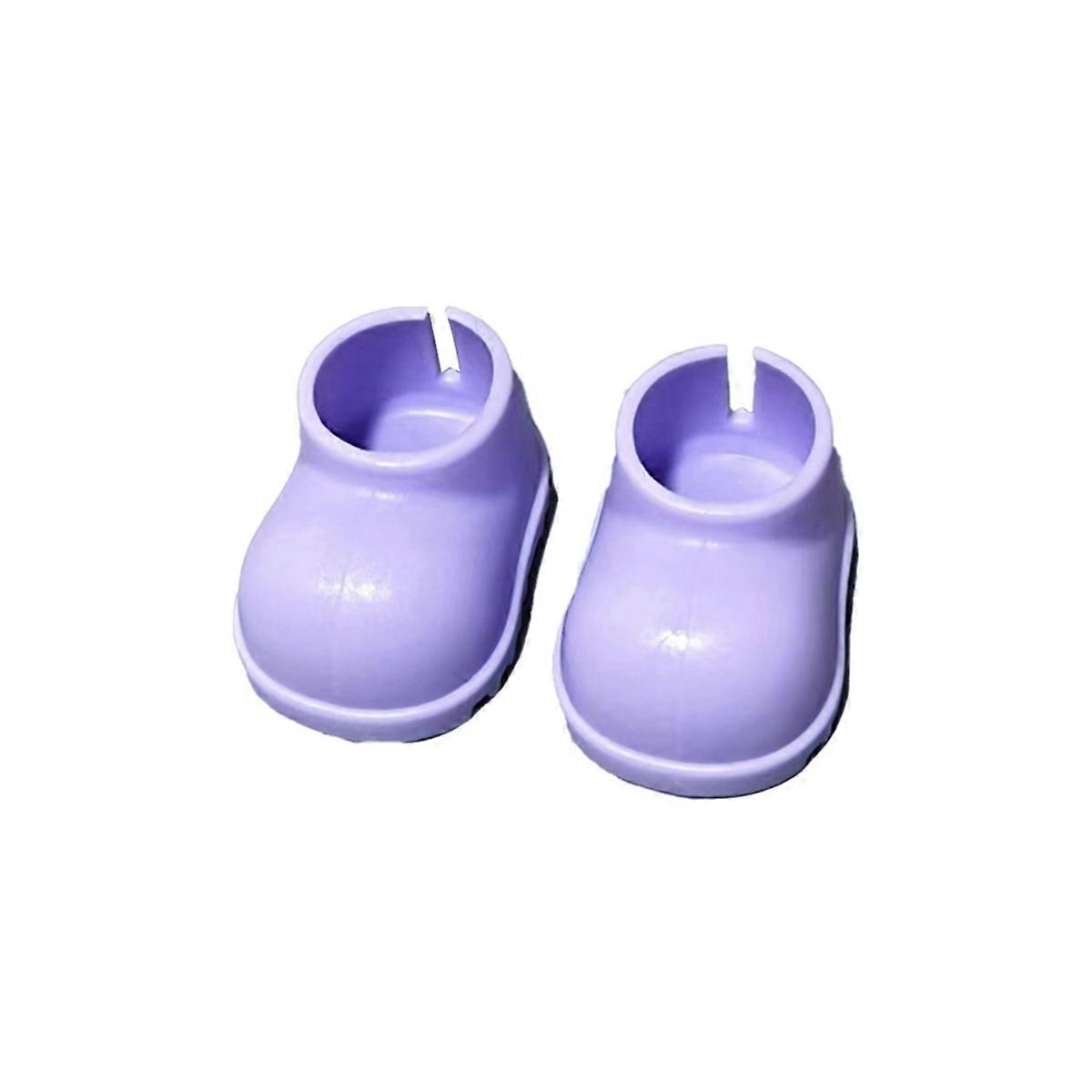 For Figurine Shoes Cotton Doll Short Rain Boots Standing Assistance Accessories for Dolls