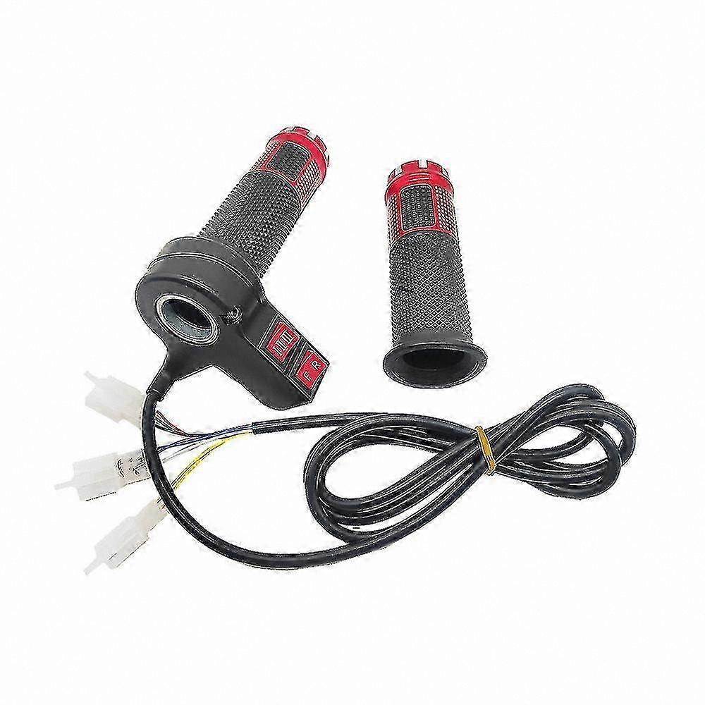 3-Speed Electric Vehicle Throttle Control 12V-96V Forward Reverse Accelerator for Scooters Bikes Trikes
