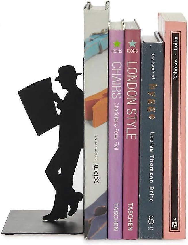 Simple Metal Bookends, Creative Design