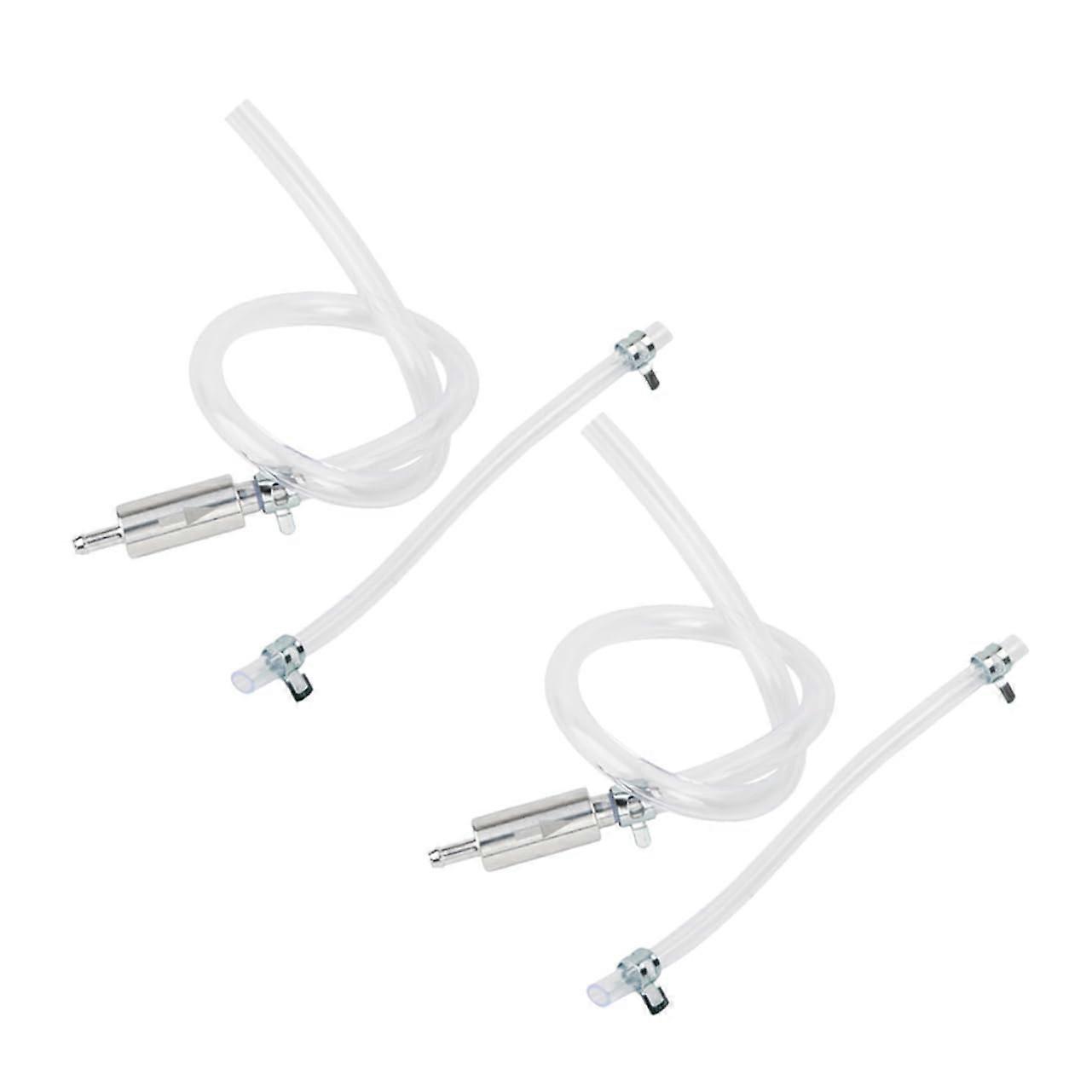 Brake Bleed Hose Set For Motorcycles - Hydraulic Brake System Bleeding Tool With Check Valve And Fluid Bleeder Hose