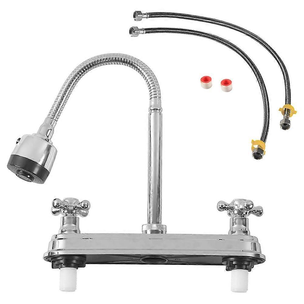 RV Kitchen Faucet Non-Metallic Flexible Spout For Motorhomes And Caravans