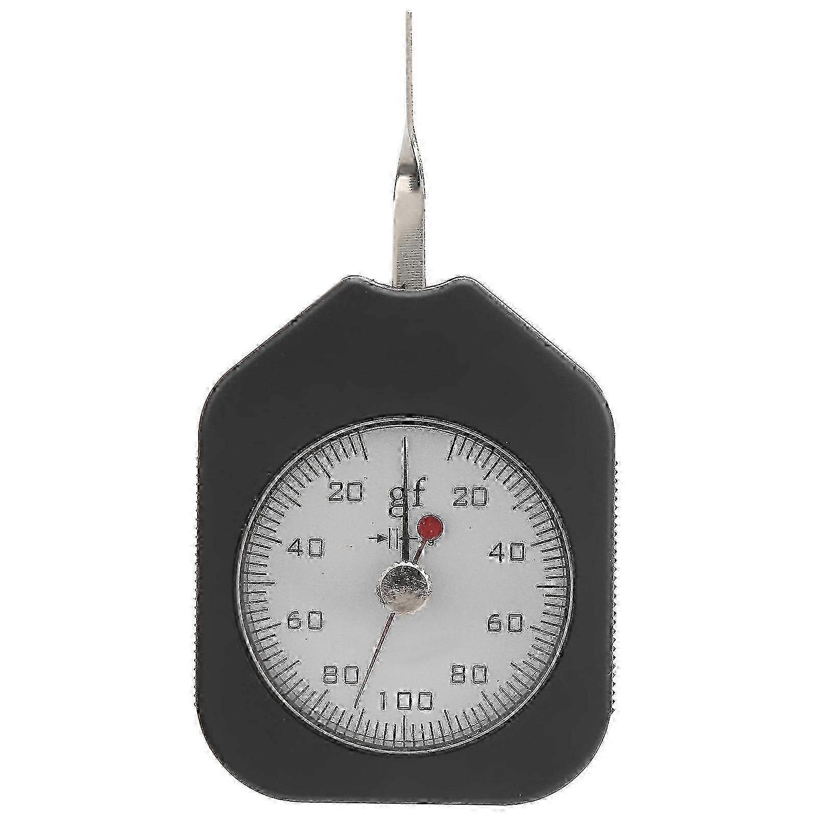 Exquisite for Seg1002 Pocket Double Pointer Dial Tension Gauge - 100g Force Meter Tester