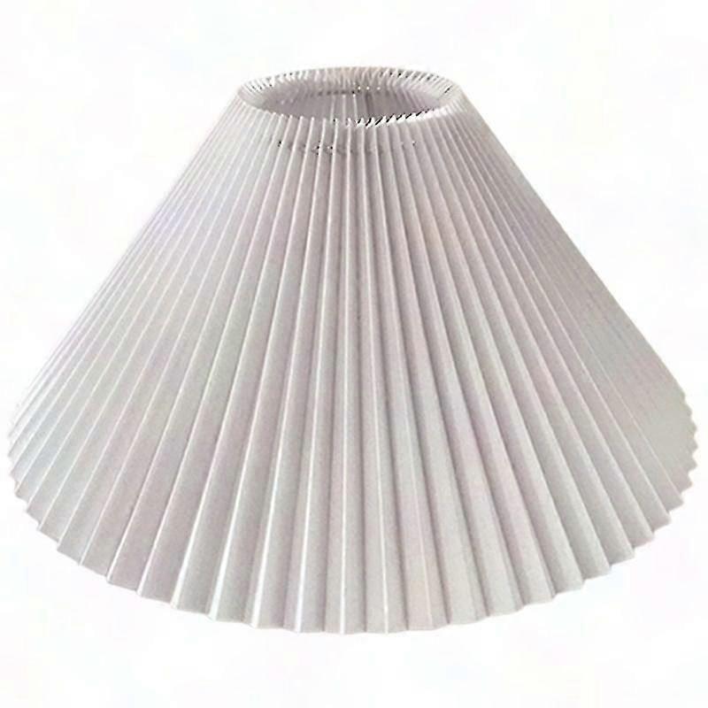 Japanese Style Pleated Lampshade Table Lamp - Creative Standing Desk Lamp with Pleated Shade