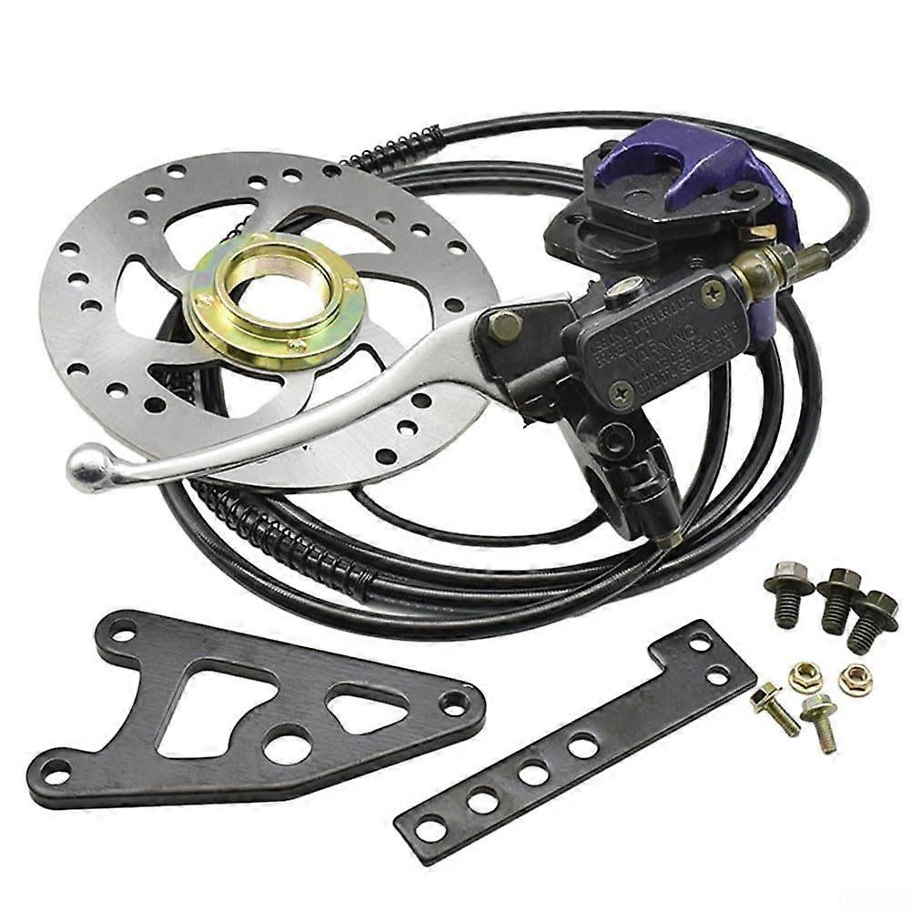 Electric Vehicle Compatible Rear Disc Brake Kit with Efficient Heat Dissipation Technology (without abs pump)