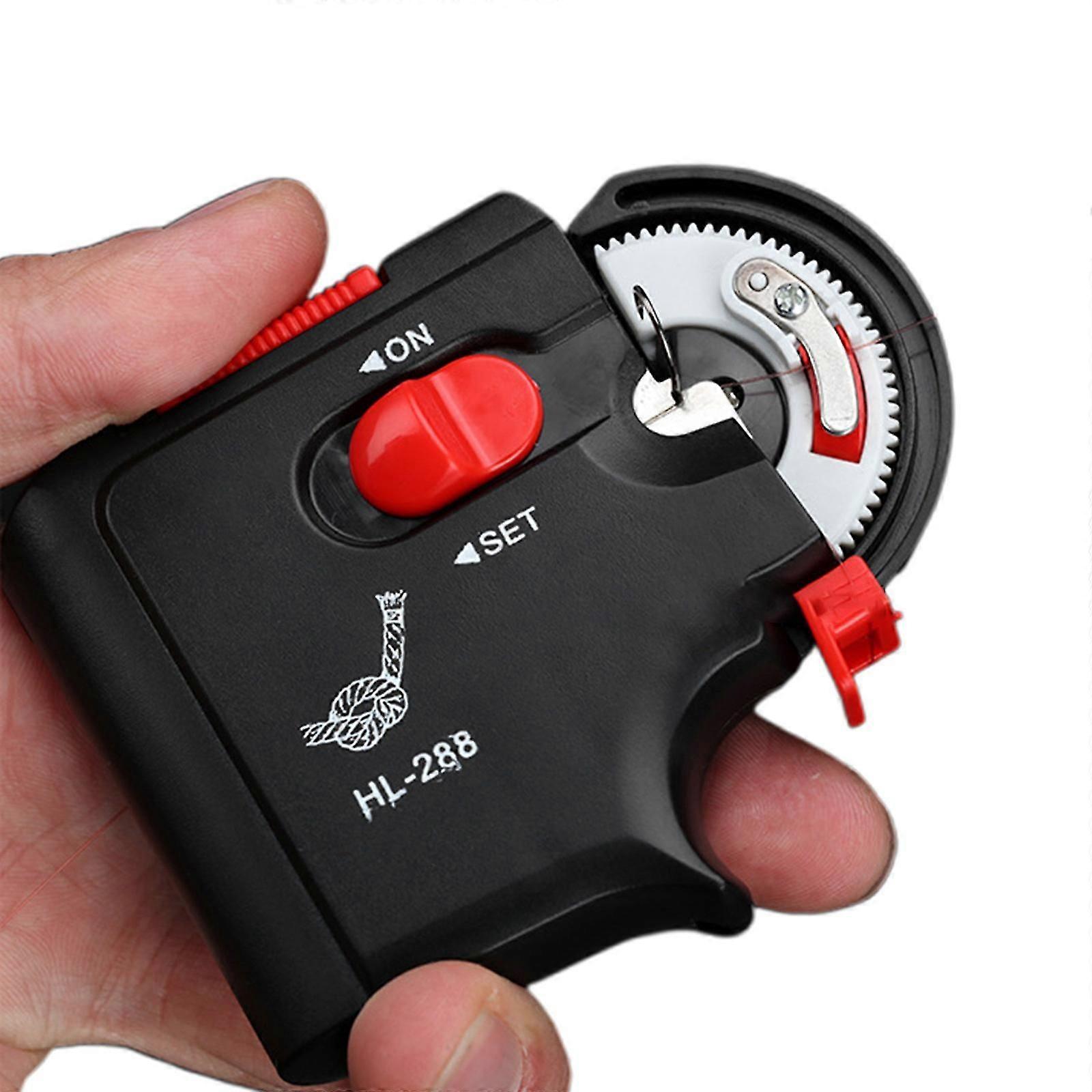 Electric Knot Tool Tying Machine Fishing Tackle Device Portable for Fishhooks