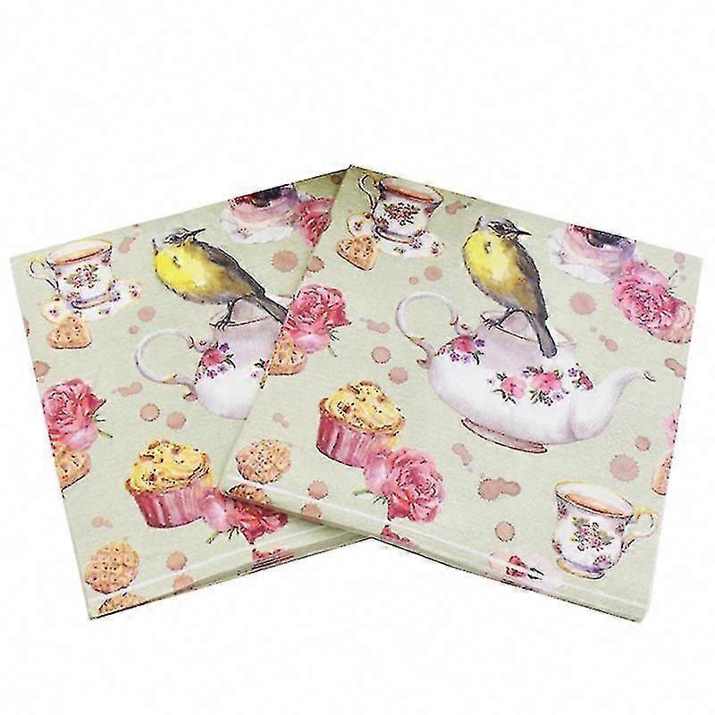 40pcs Printed Napkins for Parties and Events