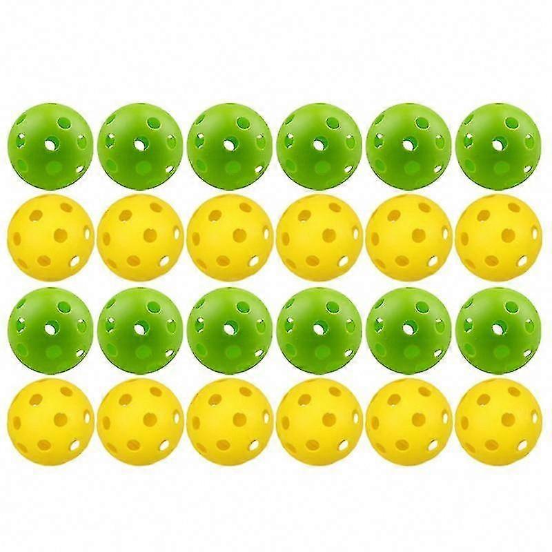 24pcs Practice Golf Balls for Training and Driving Range Use