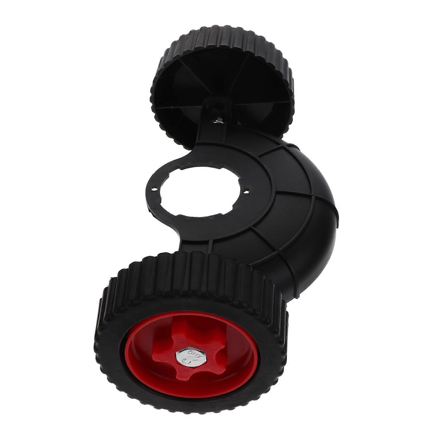Lawn Mower Caster Wheels Replacement Set Durable Easy Install Gas And Electric Trimmers Compatible