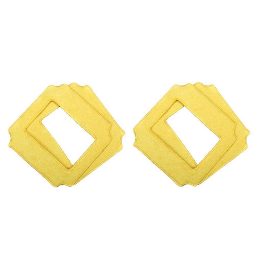 4Pcs Mops for Robot Cleaner for Win660 / RL880 /RL1188 ,4Pcs Yellow Mops