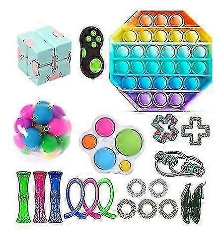 23 pcs fidget bundle for focus and anxiety relief