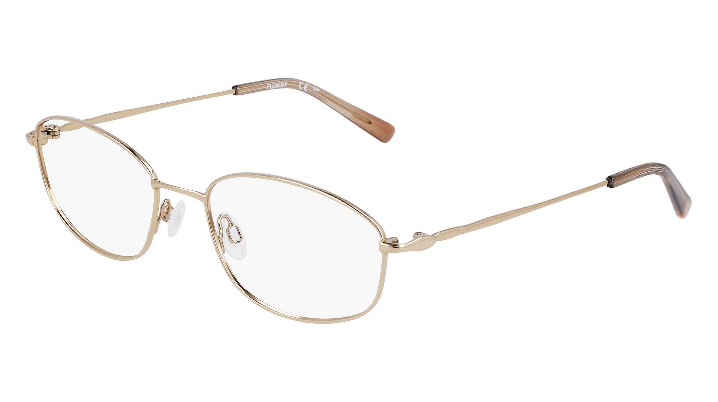 Eyewear Frames FLEXON FLEXON W3039 710 SHINY GOLD 53/18/135 FEMALE
