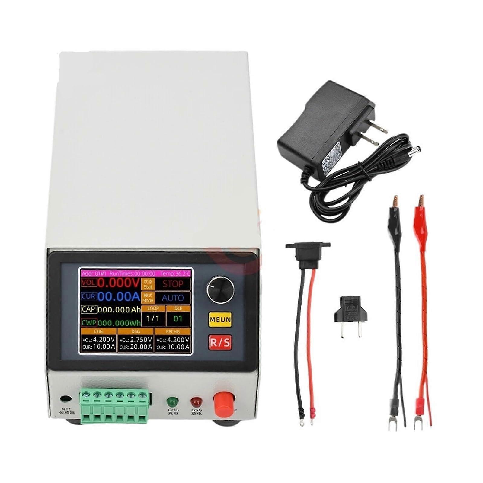 DC Electronic Load Tester BT150W 12V 1A 150W 2.4 Inch TFT Color Screen Battery ChargeDischarge Capacity Tester 1S Plug