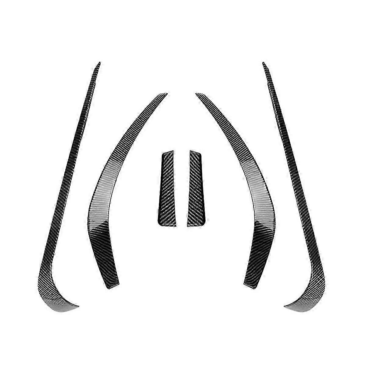 Improved Title: Carbon Fiber Front Bumper Lip Splitter for CLA Class C117 Models 2013-2015