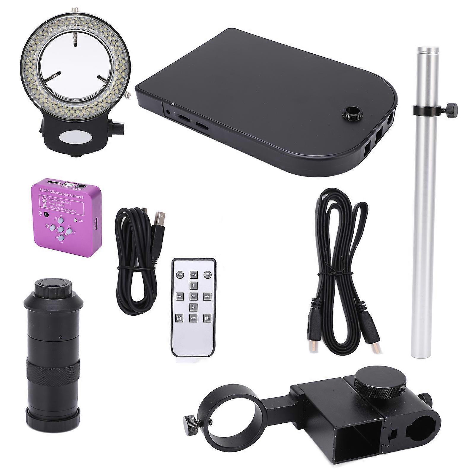 51MP USB Digital Microscope Camera HY-1139 with Adjustable LED Light