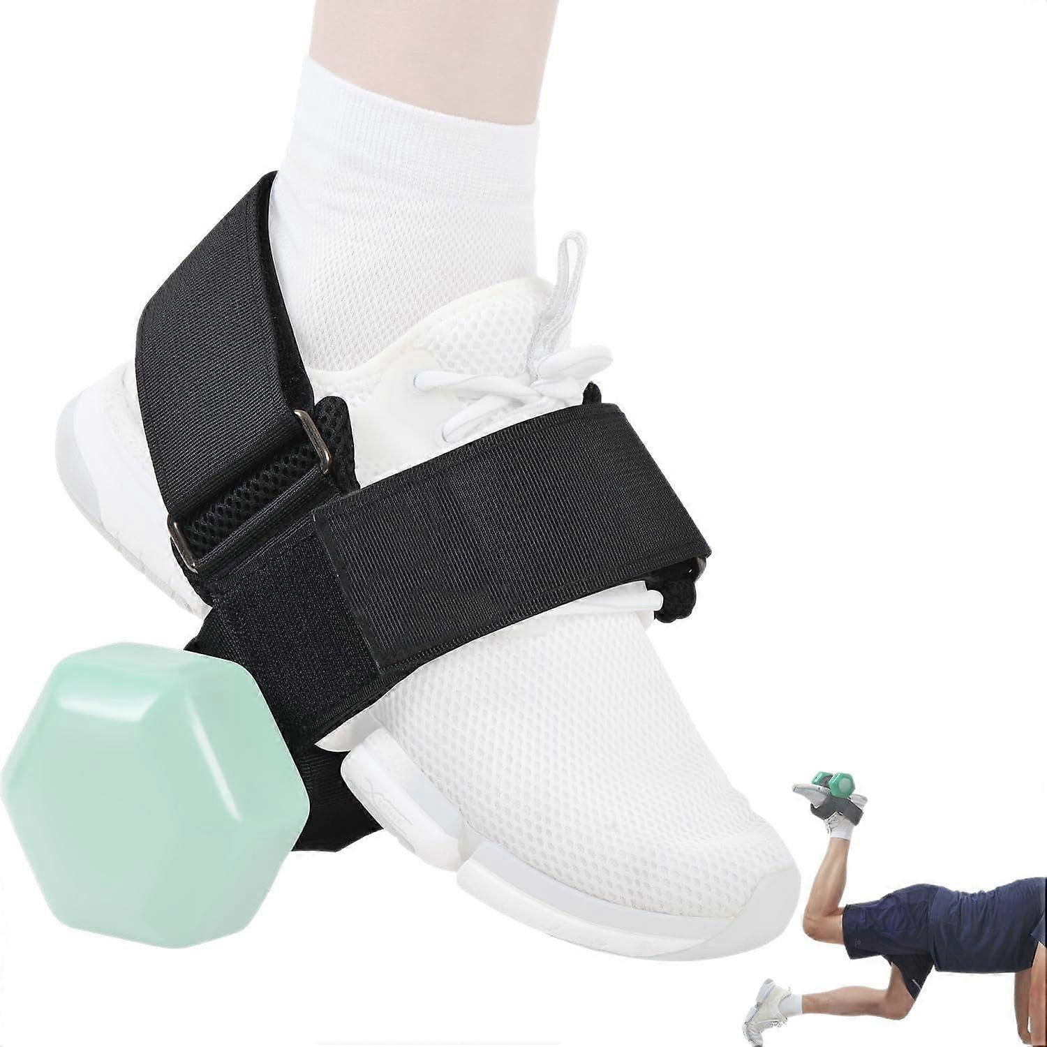 Adjustable Weight Dumbbell, Weight Lifting Ankle Strap, Leg Curl Ankle Strap 2 Pack
