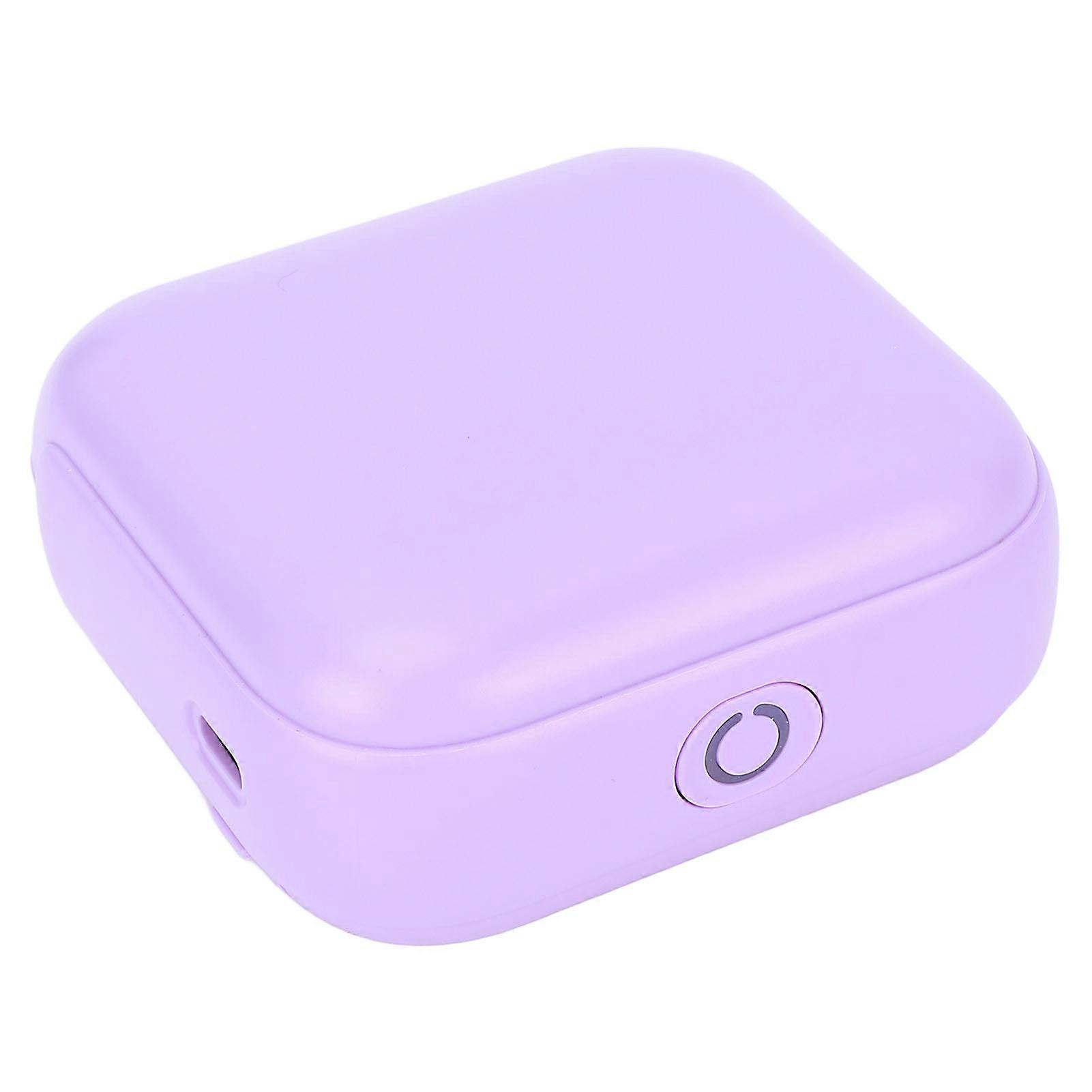 X6 Portable Bluetooth Thermal Label Printer 1200mAh Violet 57x30mm