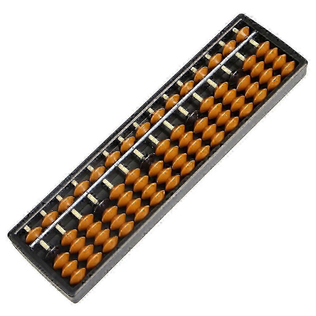Plastic Abacus 15 Digits Arithmetic Tool Kid's Math Learn Aid Caculating Toys