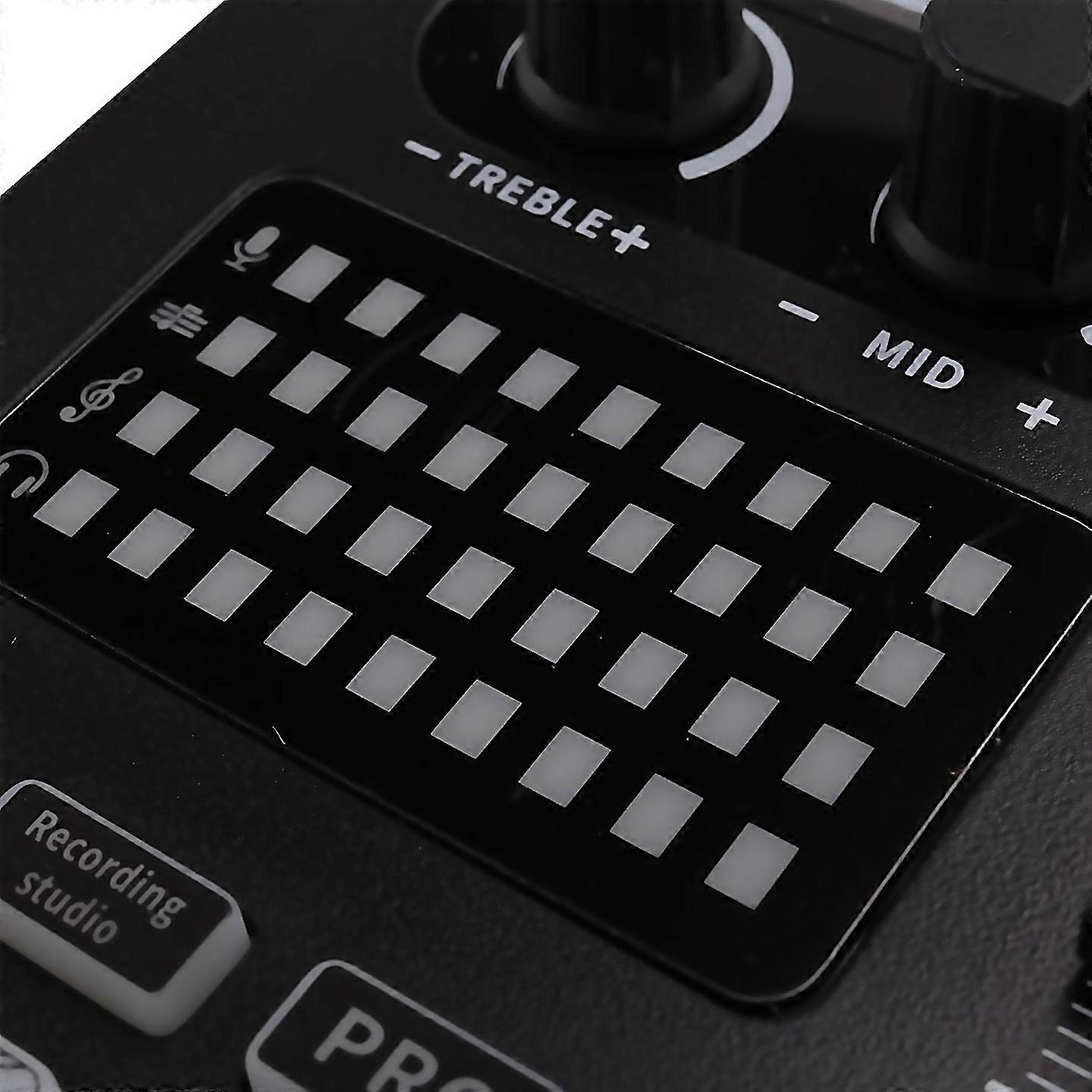 For Audio Mixerlive Sound Card And Audio Interface With Dj Mixer Effects And Voice Changerpodcast