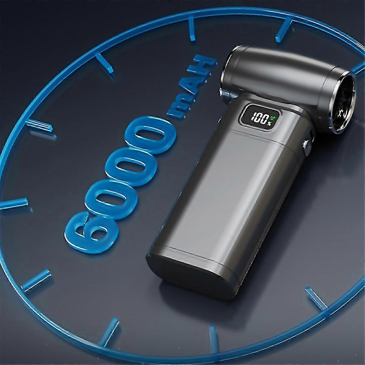 For 130000rpm Rechargeable Turbo Jet Fan With Led Display
