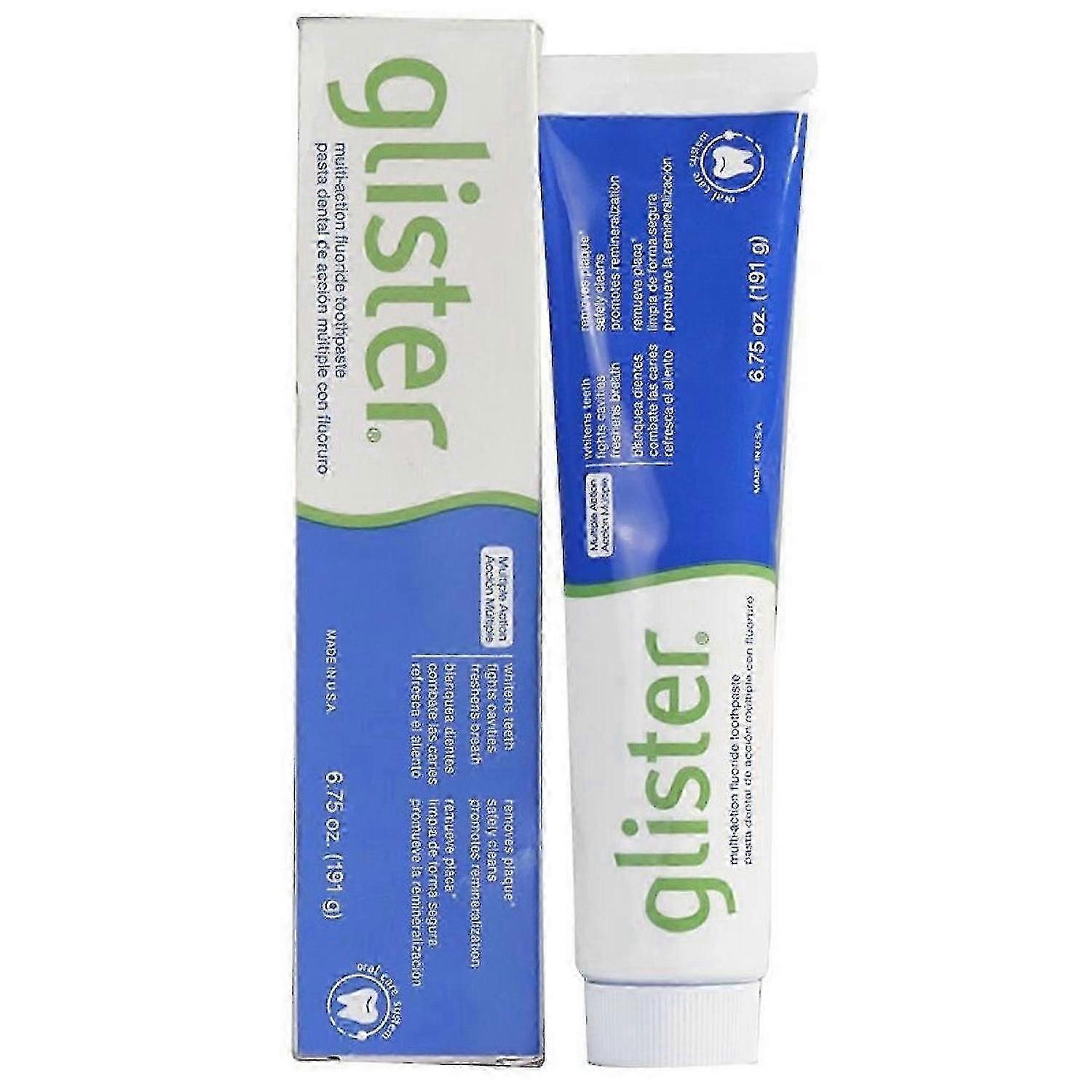 Amway GLISTER Multi-Action Fluoride Toothpaste 200g in New Box for Daily Oral Care in UK