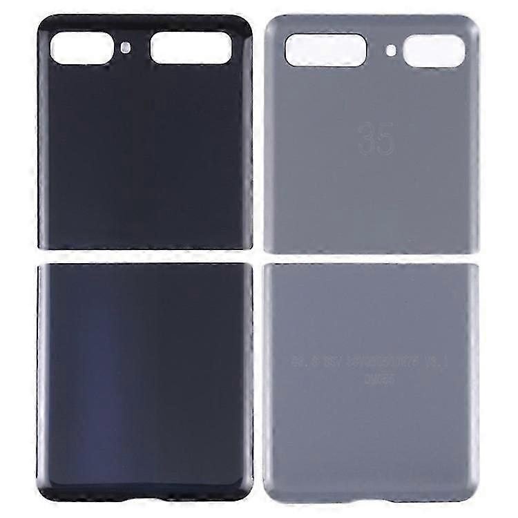 Samsung Galaxy Z Flip F700バックバッテリーハウジングカバー交換部品に対応(ロゴなし)