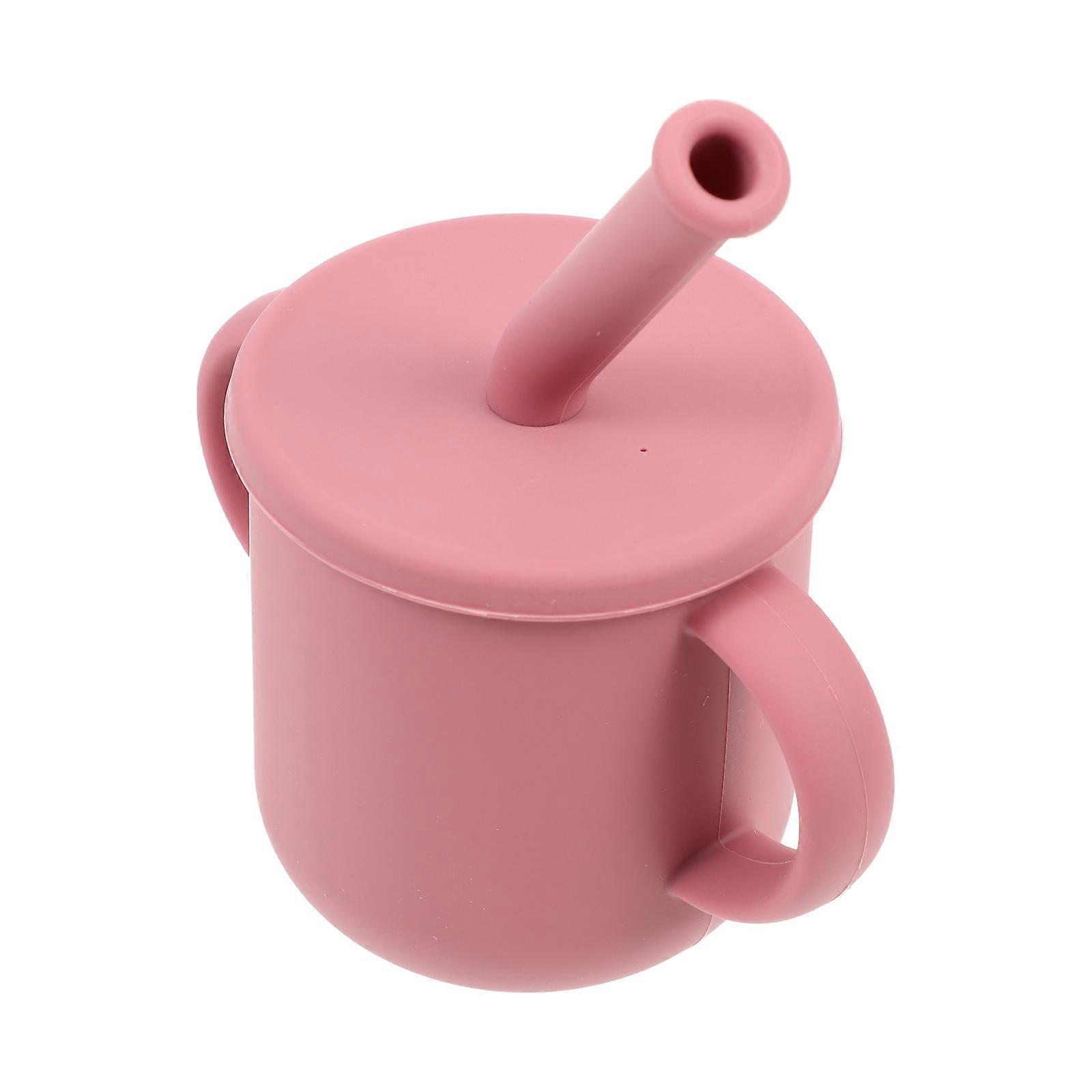 Baby Silicone Training Cup for Toddlers with Handle Drinking Set 4Sets