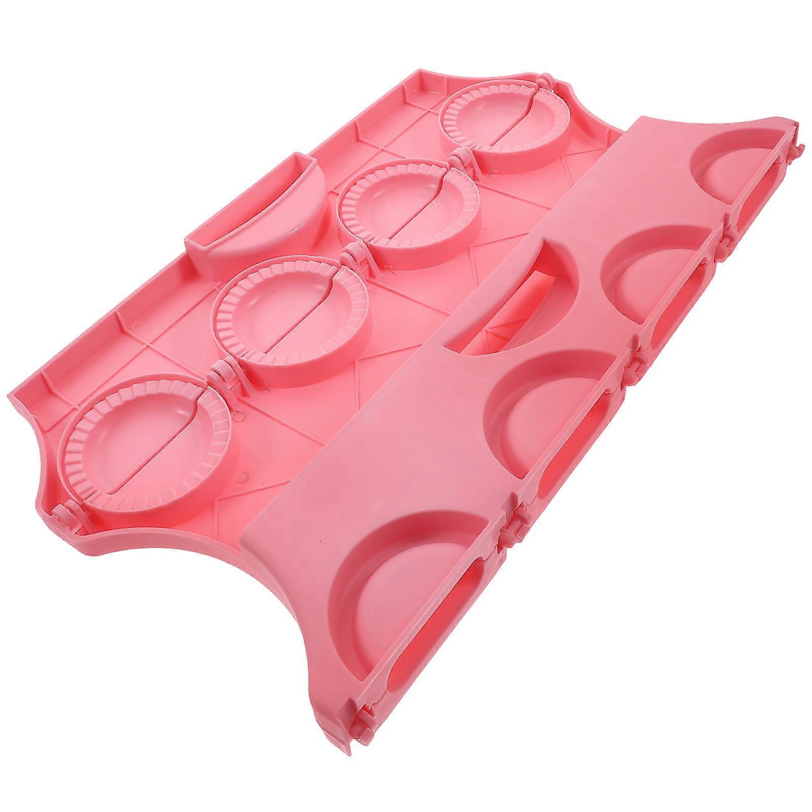 Dumpling Mold 2Pcs Kitchen Tool Easy Cleaning Non-stick Surface 41X32X3.5CM Home Cooking