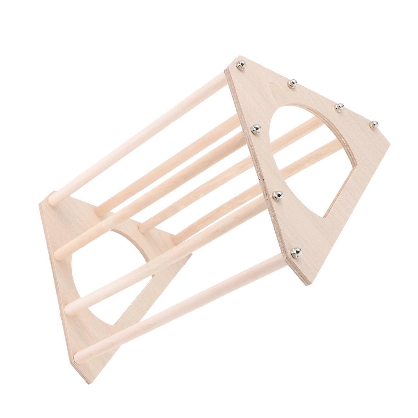 Chicken Wood Perch for Hen Balance and Play 1Pcs Stand