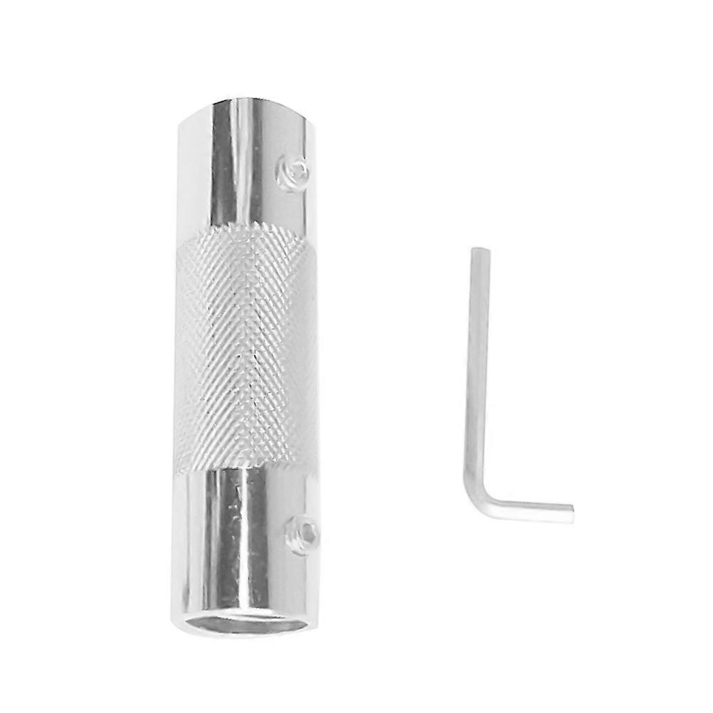 Barbell Connector Dumbbell Connecting Rod for Weightlifting 3Pcs Silver